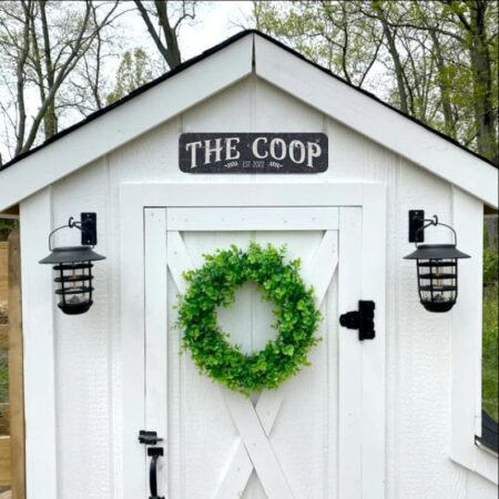 Chicken Coop Sign - The Coop Backyard